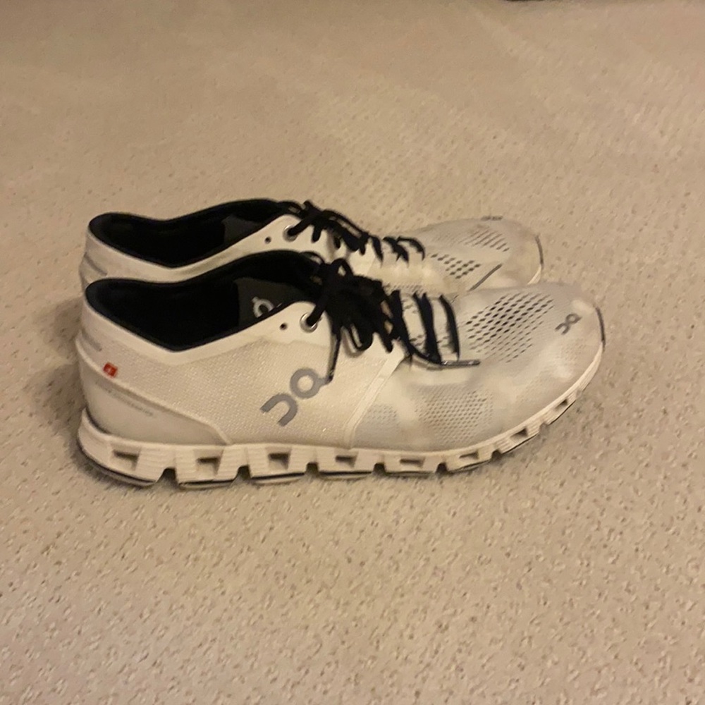 ⭐️trendy on cloud white tennis shoes⭐️